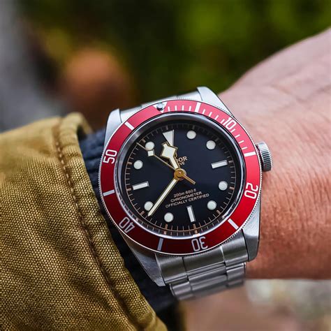 replica tudor black bay dark|tudor black bay red bezel.